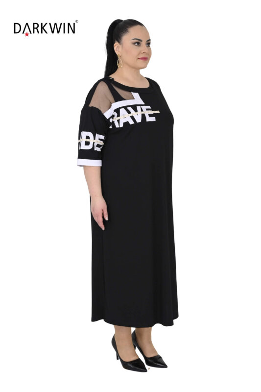 4803 DARKWIN ELBİSE SIYAH - DARKWIN (1)