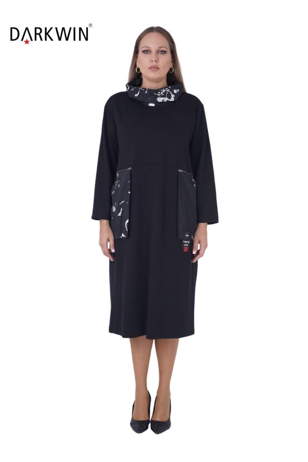 5208 DARKWIN ELBİSE SIYAH - 1