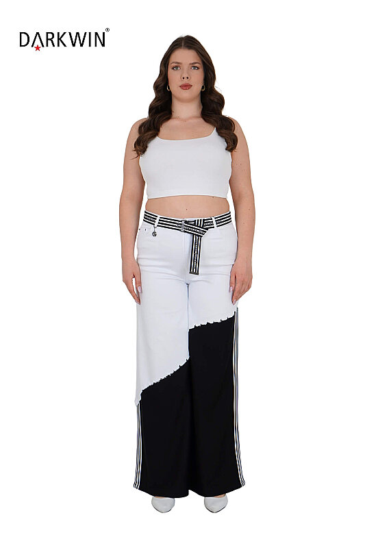52126 ZANESSI PANTOLON BEYAZ - ZANESSI