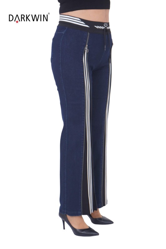 52171 ZANESSI PANTOLON MAVI - Thumbnail