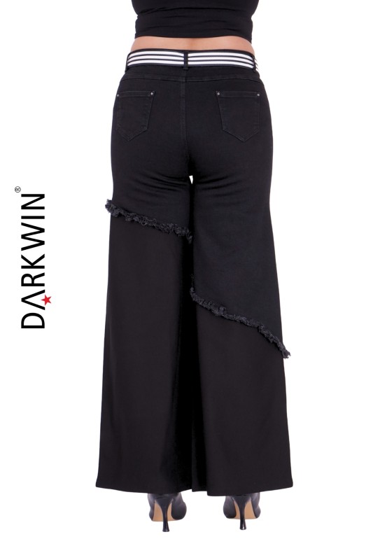 52189 ZANESSI PANTOLON SIYAH - Thumbnail