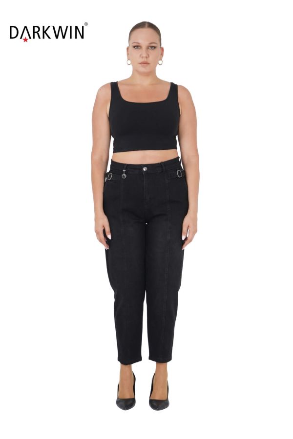 52190 ZANESSI PANTOLON SIYAH - 1