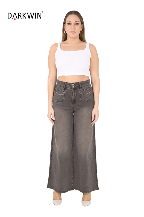 52258 ZANESSI PANTOLON KAHVE - 1