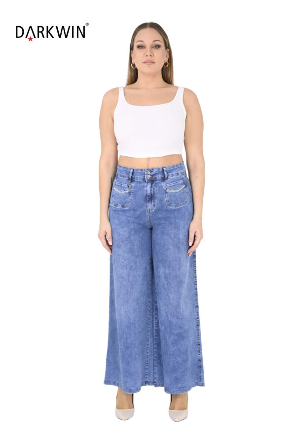 52258 ZANESSI PANTOLON MAVI - 1