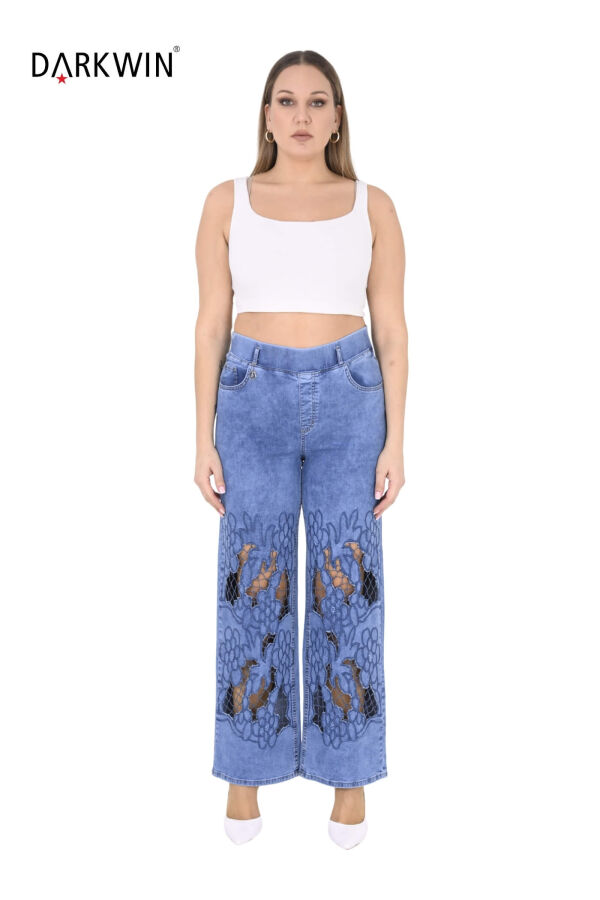 52266 ZANESSI PANTOLON MAVI - 1