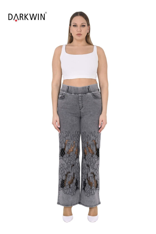 52266 ZANESSI PANTOLON SIYAH - 1