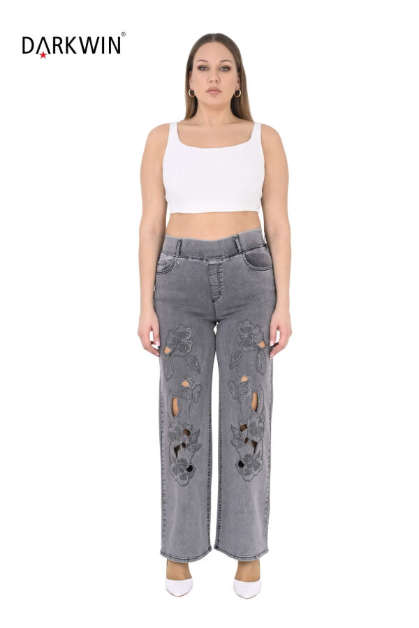 52267 ZANESSI PANTOLON SIYAH - 1