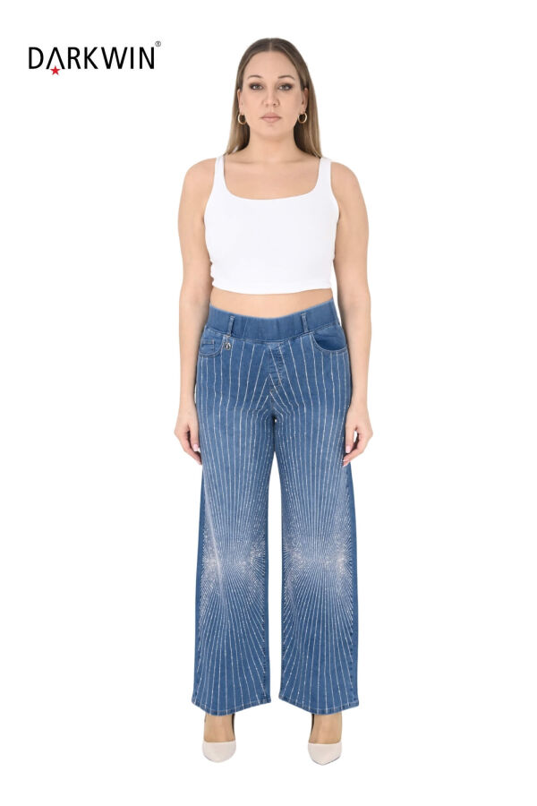 52277 ZANESSI PANTOLON MAVI - 1