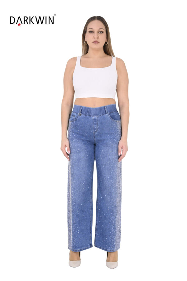 52278 ZANESSI PANTOLON MAVI - 1