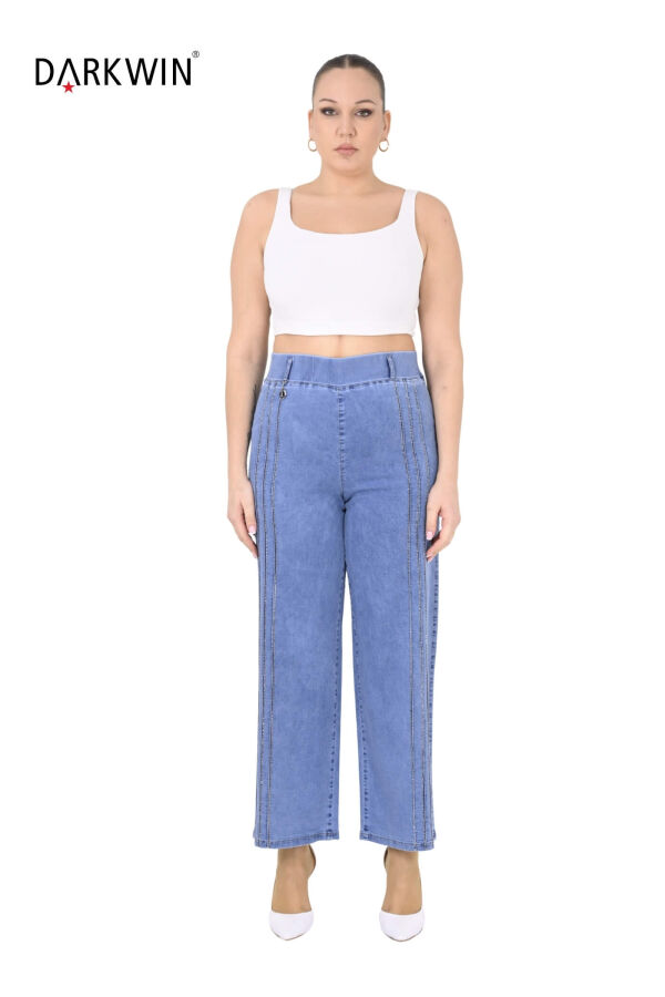 52285 ZANESSI PANTOLON MAVI - 1