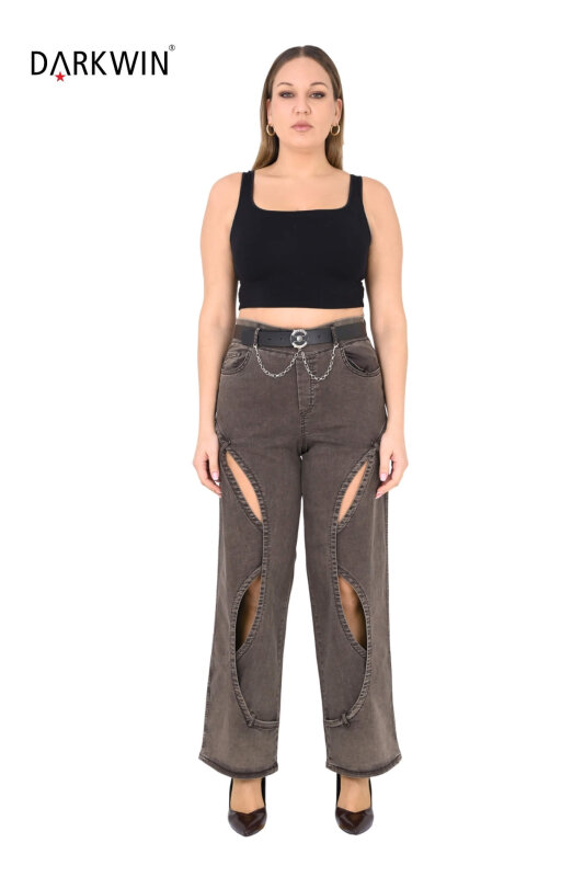 52288 ZANESSI PANTOLON KAHVE - ZANESSI