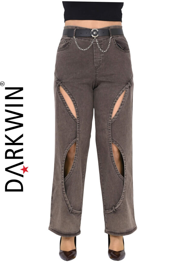 52288 ZANESSI PANTOLON KAHVE - 2