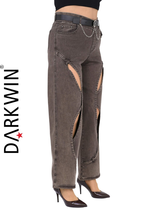 52288 ZANESSI PANTOLON KAHVE - 3