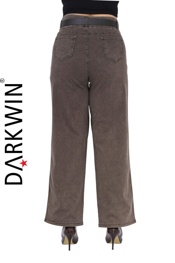 52288 ZANESSI PANTOLON KAHVE - 4