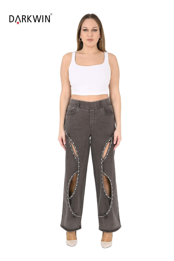 52289 ZANESSI PANTOLON KAHVE - 1