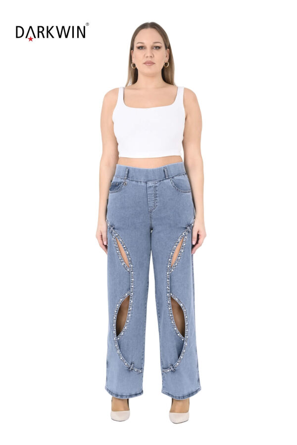 52289 ZANESSI PANTOLON MAVI - 1