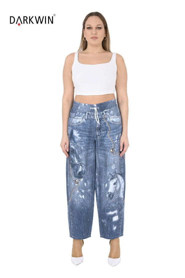 52337 ZANESSI PANTOLON MAVI - 1