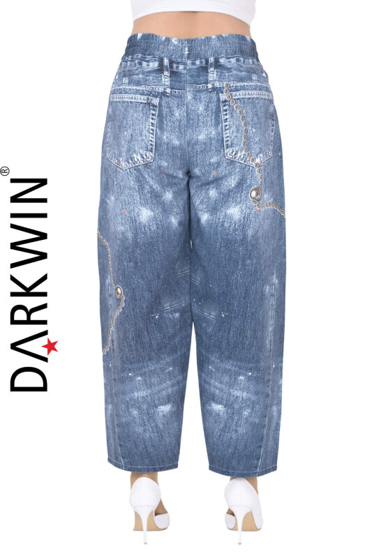 52337 ZANESSI PANTOLON MAVI - 4