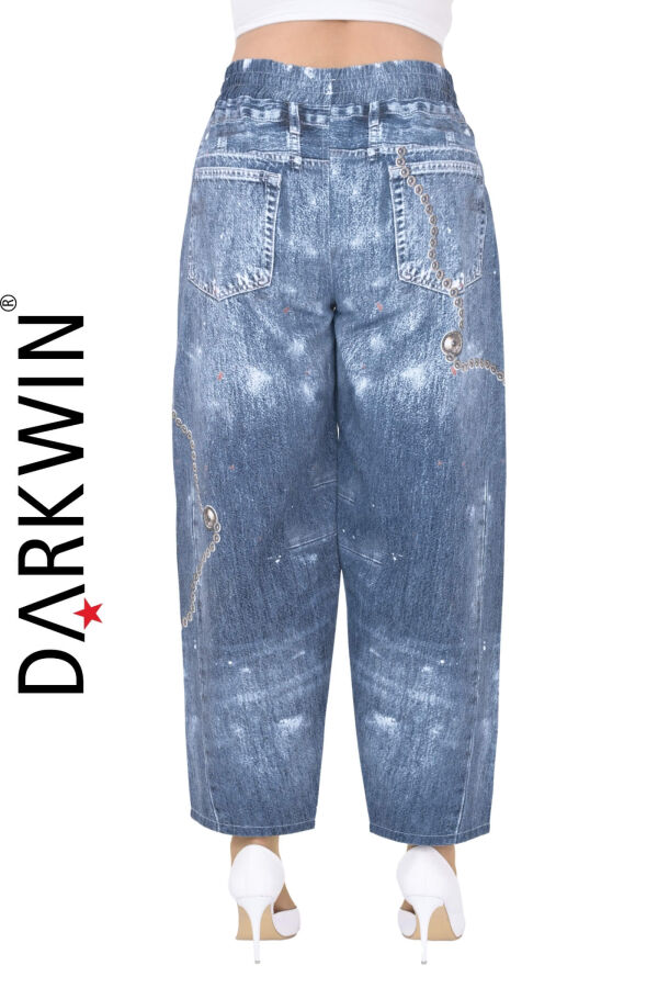 52337 ZANESSI PANTOLON MAVI - 4