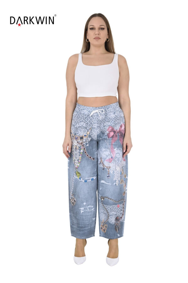 52338 ZANESSI PANTOLON MAVI - 1