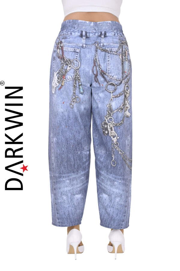 52340 ZANESSI PANTOLON MAVI - 4