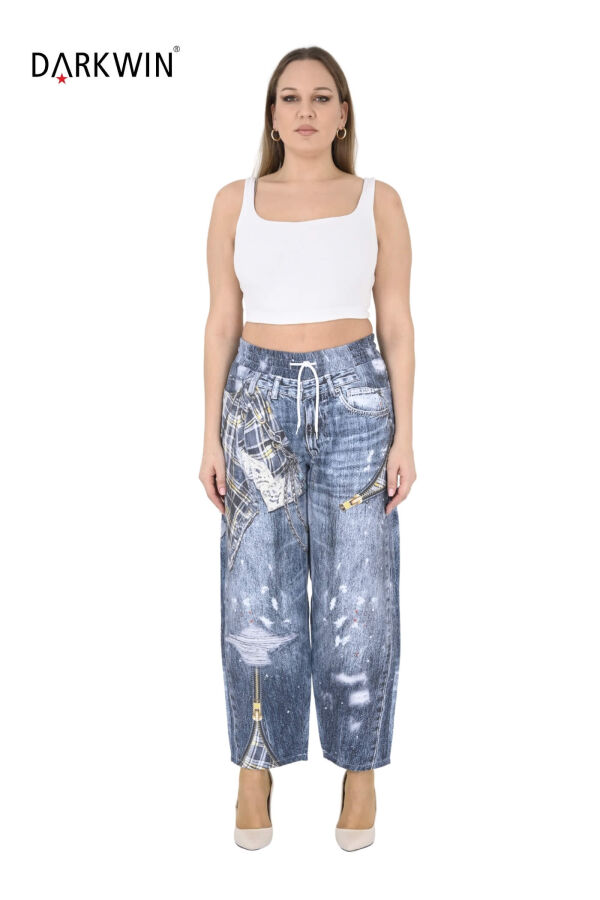 52341 ZANESSI PANTOLON MAVI - 1