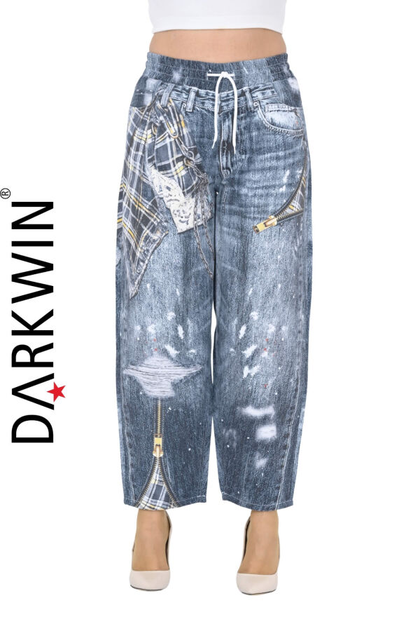 52341 ZANESSI PANTOLON MAVI - 2