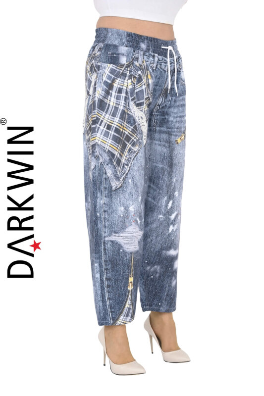 52341 ZANESSI PANTOLON MAVI - 3