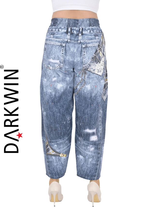 52341 ZANESSI PANTOLON MAVI - 4