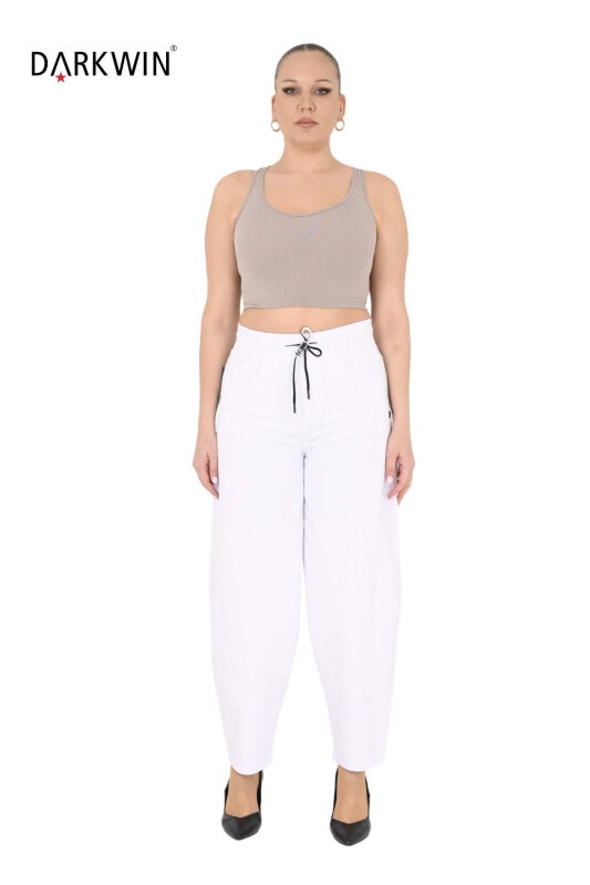 52365 ZANESSI PANTOLON BEYAZ - ZANESSI