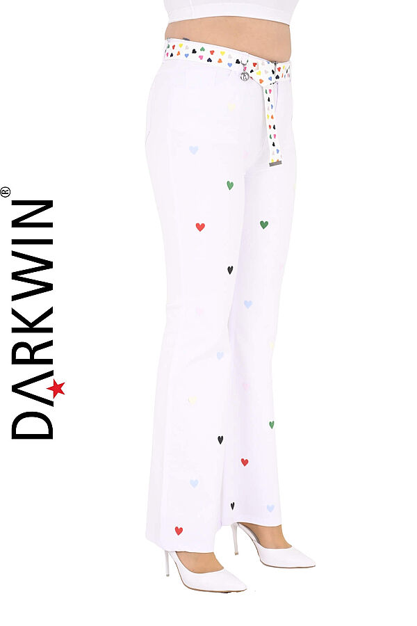 52369 ZANESSI PANTOLON BEYAZ - 2