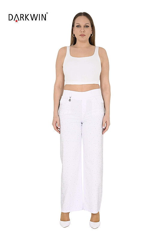 52374 ZANESSI PANTOLON BEYAZ - ZANESSI