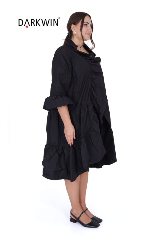 5238-K DARKWIN COAT BLACK - Thumbnail