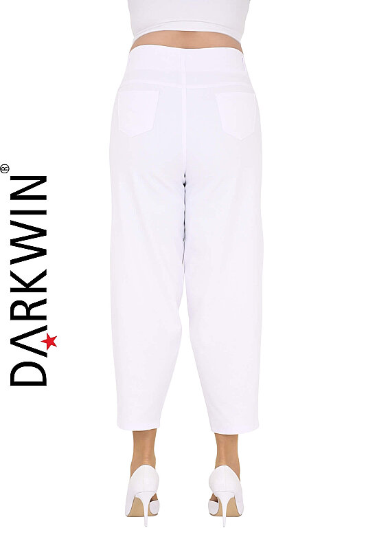 52380 ZANESSI PANTOLON BEYAZ - 4