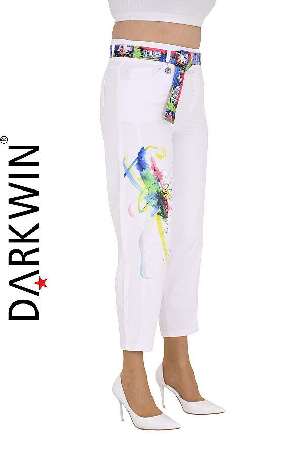 52381 ZANESSI PANTOLON BEYAZ - 3