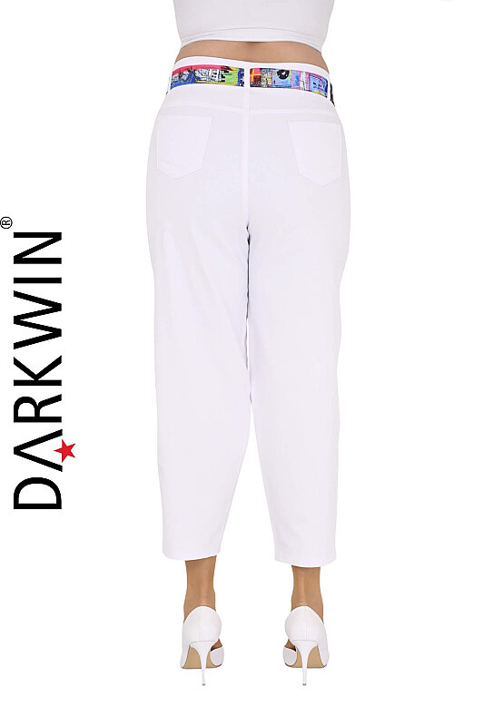 52381 ZANESSI PANTOLON BEYAZ - 4