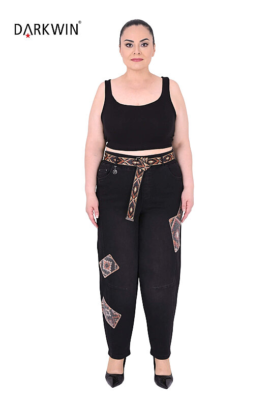 52409 ZANESSI PANTOLON SIYAH - ZANESSI