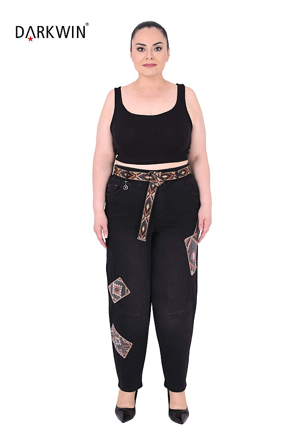 52409 ZANESSI PANTOLON SIYAH - 1