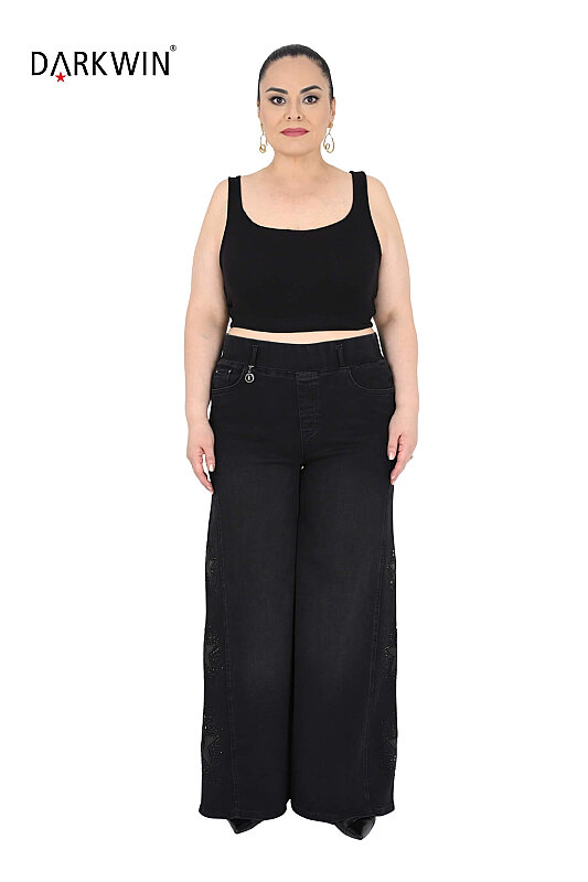 52411 ZANESSI PANTOLON SIYAH - ZANESSI