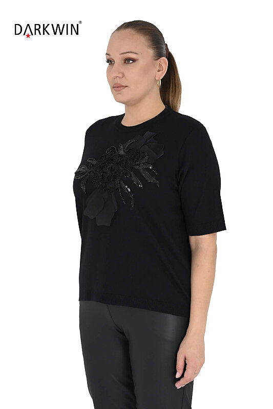 5256 DARKWIN BLUZ SIYAH - Darkwin (1)