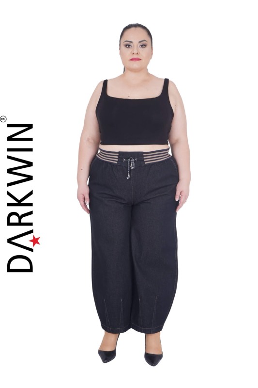 53160 ZANESSI PANTOLON MAVI-TABA - 1