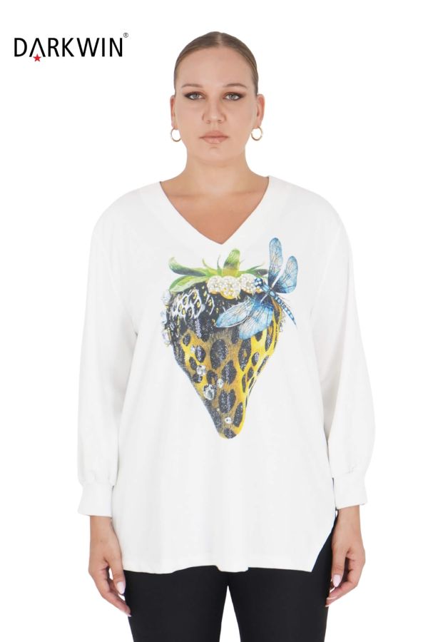 5385 DARKWIN BLUZ EKRU - 1