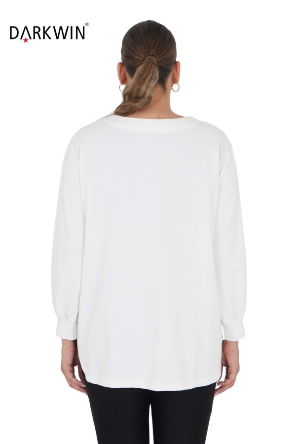5385 DARKWIN BLUZ EKRU - 3