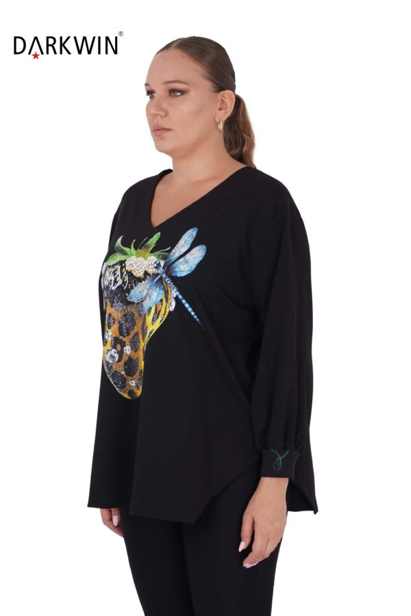 5385 DARKWIN BLUZ SIYAH - 2