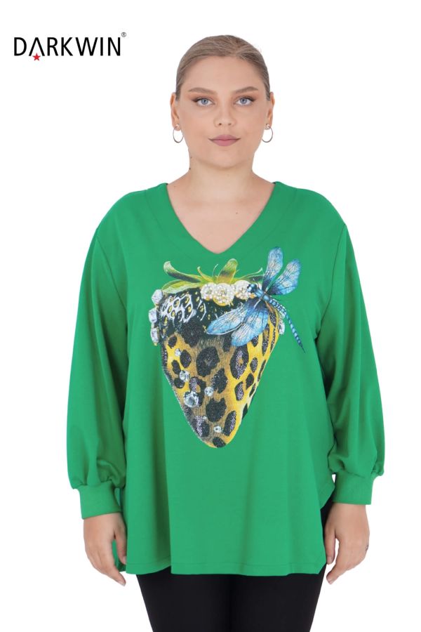 5385 DARKWIN BLUZ YESIL - 1