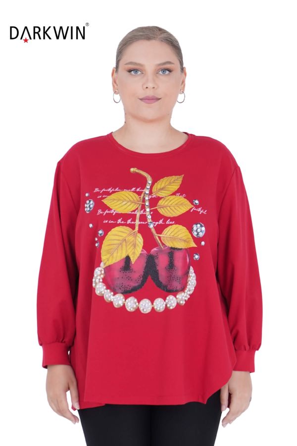 5386 DARKWIN BLUZ KIRMIZI - 1