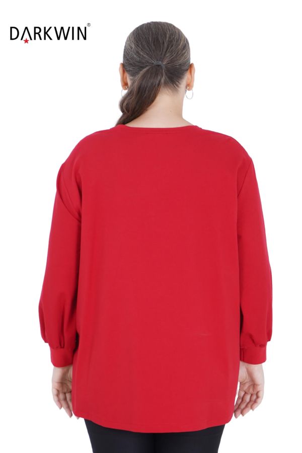 5386 DARKWIN BLUZ KIRMIZI - 3