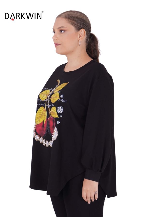 5386 DARKWIN BLUZ SIYAH - 2