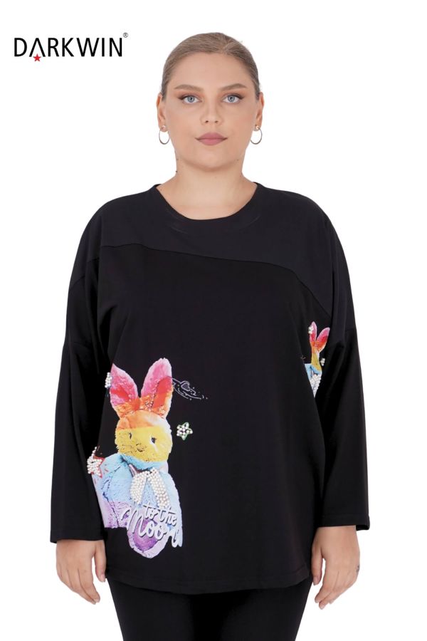5389 DARKWIN BLUZ SIYAH - 1