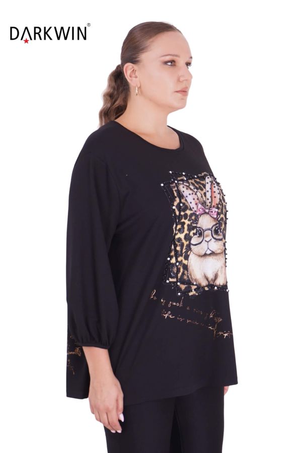 5397 DARKWIN BLUZ SIYAH - 2
